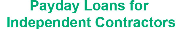 loans for independent contractors